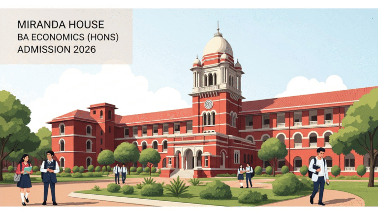 Get Direct Admission in Miranda House Delhi University with Management Quota in BA Economics (Hons) 2026