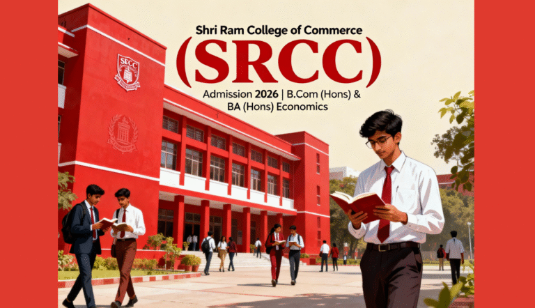 Shri Ram College of Commerce (SRCC) 2026: Get Direct Admission in SRCC through Profile-Based | NRI | Management Quota for B.Com (Hons) & BA (Hons) Economics