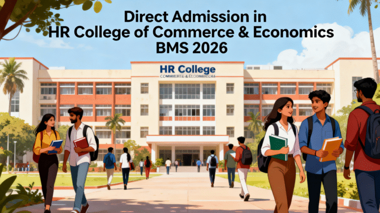 Get Direct Admission in HR College of Commerce & Economics BMS 2026 - Quota Admission Process | Cutoff | Fees
