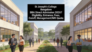Is Direct Admission in St Joseph College Bangalore for BBA possible 2026?