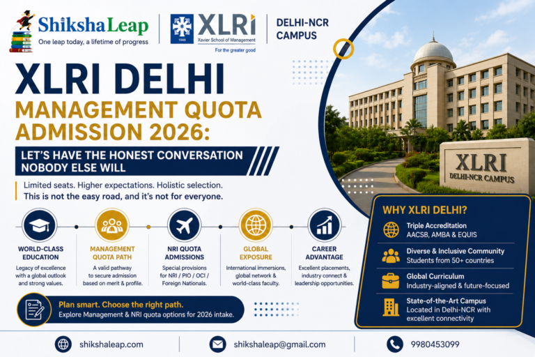 XLRI Delhi Management Quota Admission 2026: Let's Have the Honest Conversation Nobody Else Will