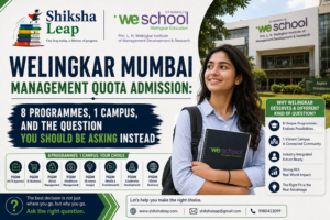 Welingkar Mumbai Management Quota Admission: 8 Programmes, 1 Campus, and the Question You Should Be Asking Instead