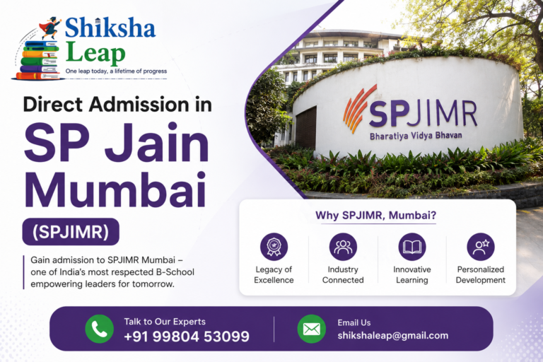 SP Jain Direct Admission
