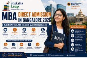 MBA Direct Admission in Bangalore 2026 – Eligibility, Fees, Top Colleges & Admission Process
