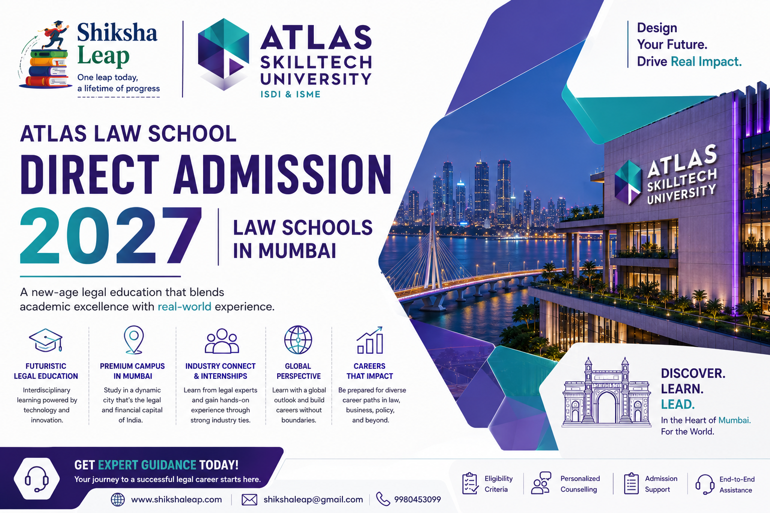 Atlas Law School Direct Admission 2027: Law Schools in Mumbai