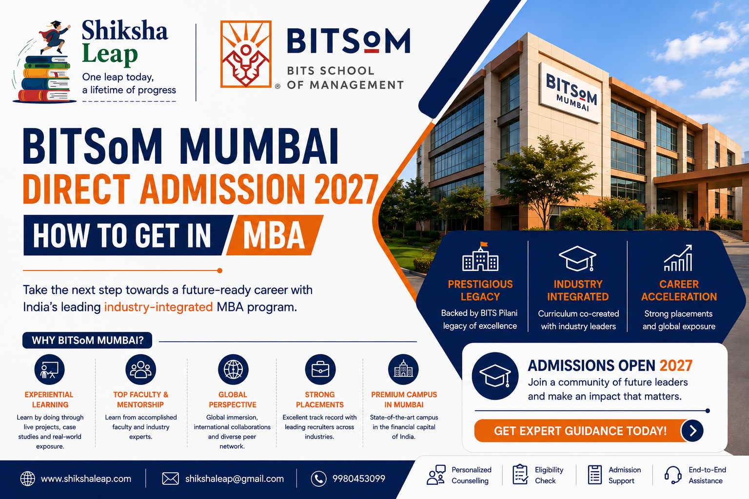 BITSoM Mumbai Direct Admission 2027: How to Get in MBA