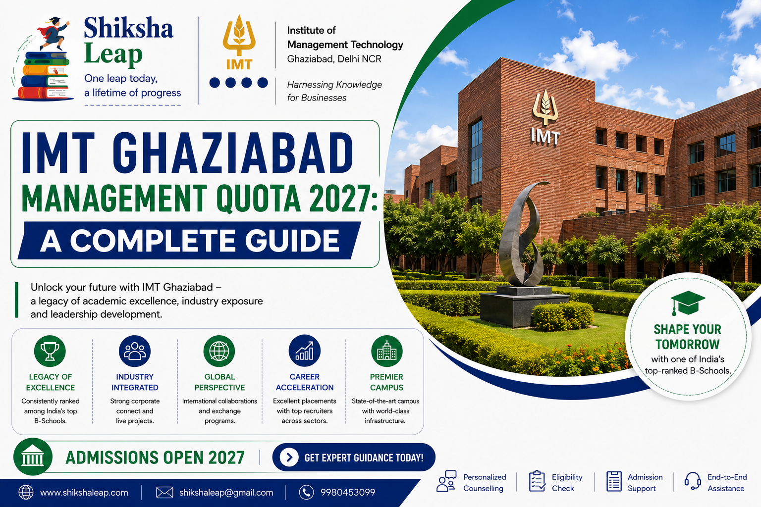 IMT Ghaziabad Management Quota 2027: A Complete Guide
