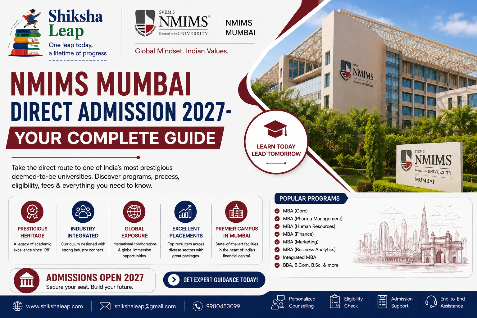 NMIMS Mumbai Direct Admission 2027: Your Complete Guide