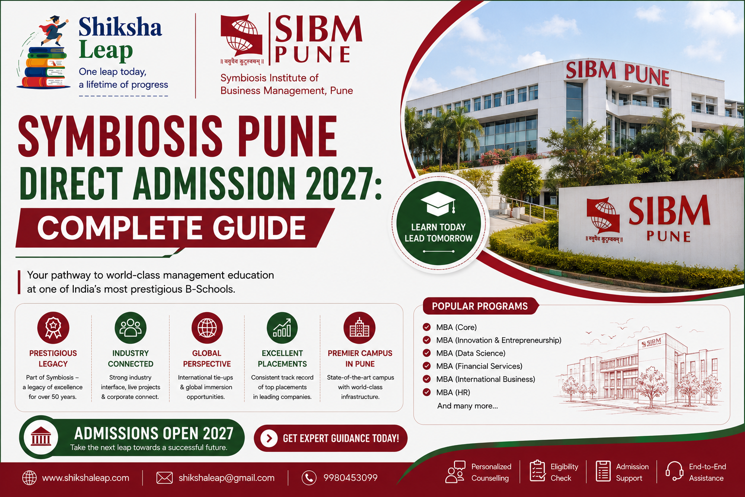 Symbiosis Pune Direct Admission 2027: Complete Guide