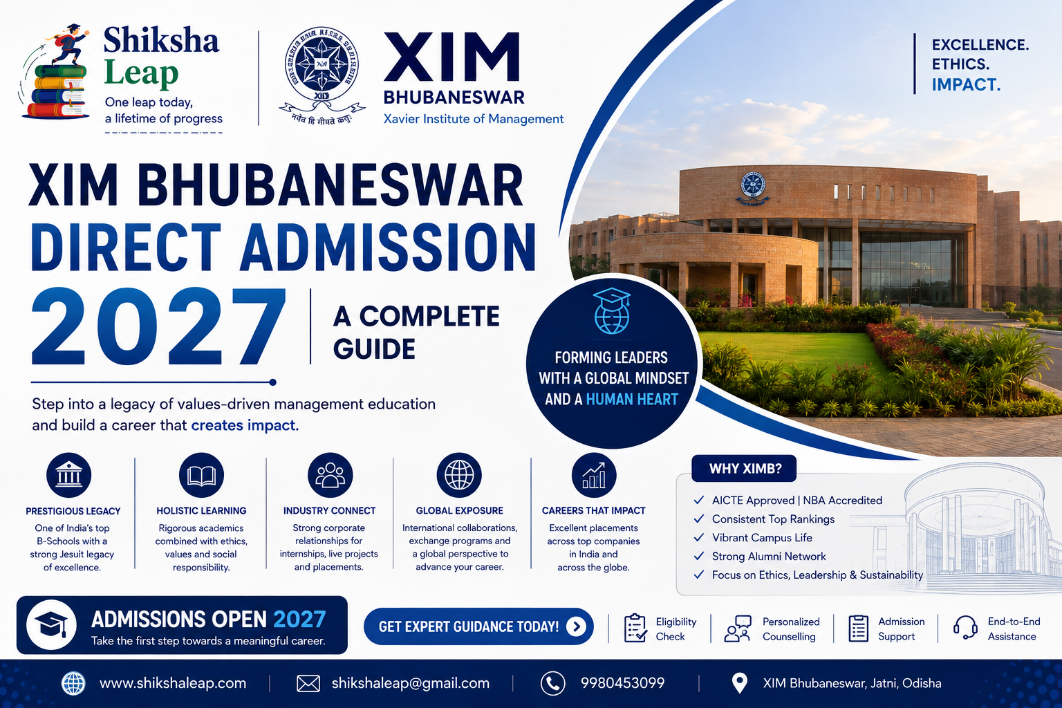 XIM Bhubaneswar Direct Admission 2027: A Complete Guide