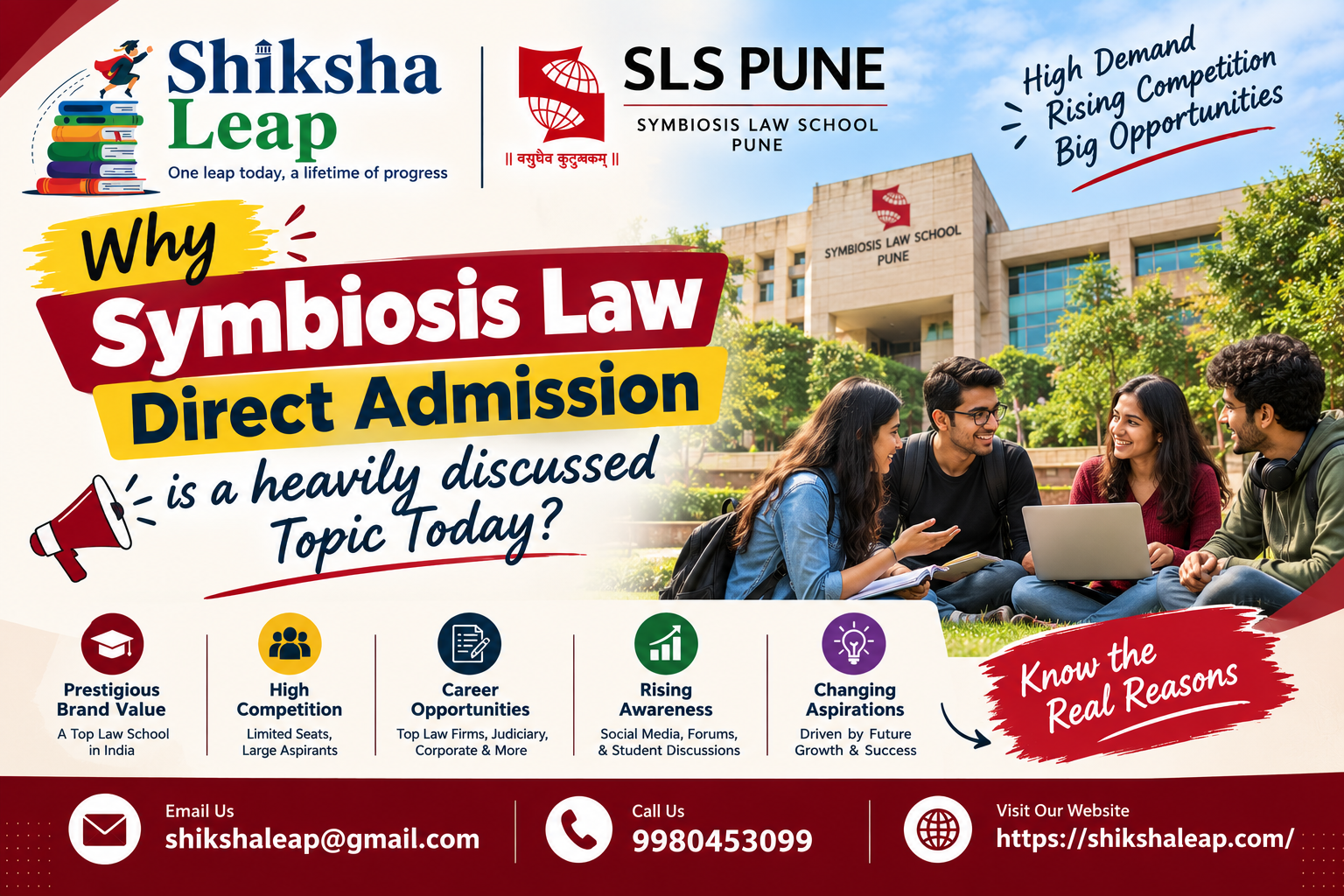 Why Symbiosis Law Direct Admission is a heavily discussed Topic Today?